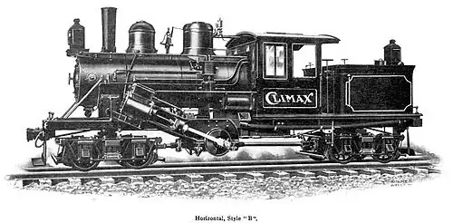 Ab 1893 bis zur Einstellung der Produktion gebaute Lokomotive der Klasse B