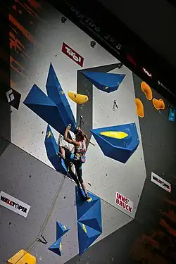 Jessica Pilz auf dem Weg zum Top