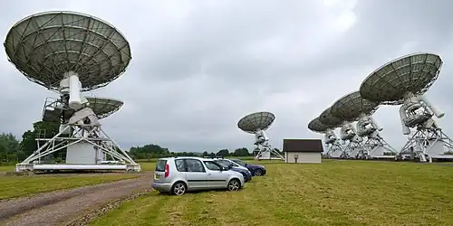 Einige Antennen des Arcminute Microkelvin Imager Large Array