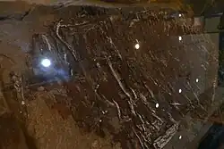 Überreste einer Aalfalle