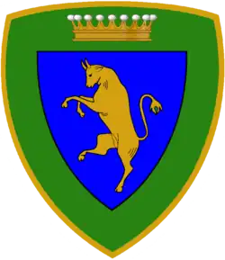 Wappen der Brigade Taurinense (Turin)