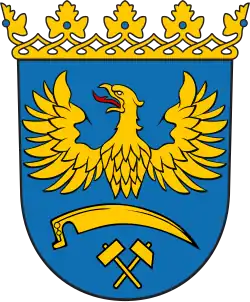 Teilwappen der deutschen Landsmannschaft Schlesien seit 1950