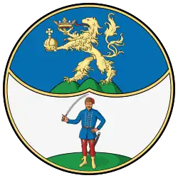 Wappen des Komitats Pest-Pilis-Solt-Kiskun