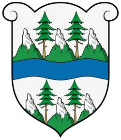 Wappen des Komitats Zólyom