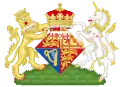 Wappen von Prinzessin Elisabeth (1944–1947)