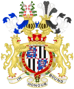 Wappen des 1. Marquess of Milford Haven seit 1917