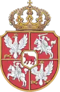 Wappen des polnischen Königs Stanislaus II. August Poniatowski (1732–1798)