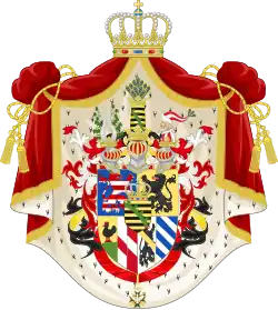 Wappen des Großherzogtums Sachsen