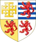 Wappen der Könige von Zypern und Titularkönige von Jerusalem