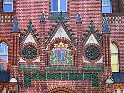Wappen Köpenicks am Rathaus Köpenick
