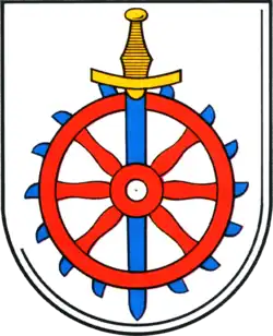 Richtrad mit Schwert