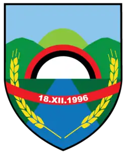 Wappen von Opština Čegrane