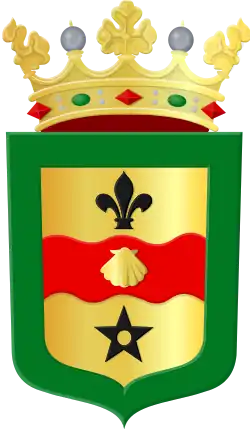 Wappen des Ortes Binnenmaas