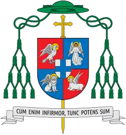 Vier geflügelte Wappenfiguren Jean-Michel di Falco Leandri