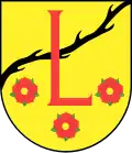 Wappen von Lidice (deutsch Liditz), Tschechien