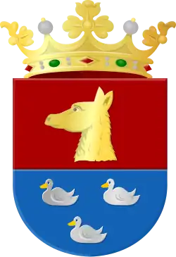 Wappen des Ortes Reeuwijk