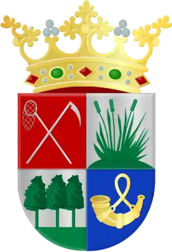 Wappen der Gemeinde Tytsjerksteradiel