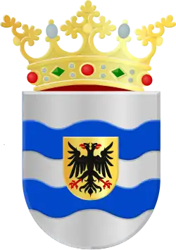 Wappen der Gemeinde West Maas en Waal