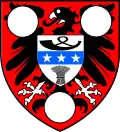 Wappen derer von Tabouillot gen. v. Scheibler seit 1858