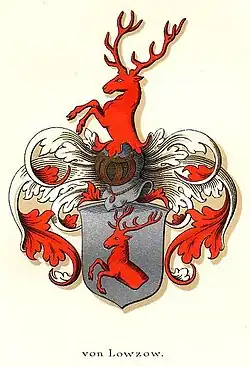 Wappen in Danmarks Adels Aarbog 1901