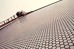 Cobra Dane: Detailaufnahme der Sendeelemente