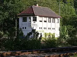 Coburger Personenbahnhof, ehemaliges Stellwerk Cn