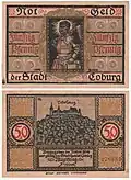 Coburg 50 Pfennig, 1919