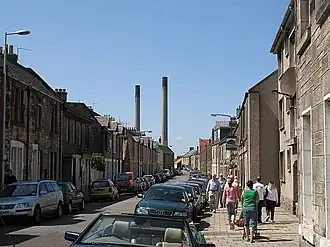 Straßenzug in Cockenzie and Port Seton