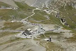 Blick auf die Passhöhe