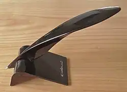 Kugelschreiber, ergonomisch angepasst, mit Ablage