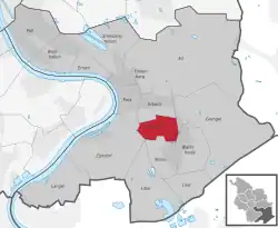 Abgrenzung Stadtteil Elsdorf in Porz