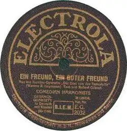 Comedian Harmonists: Ein Freund, ein guter Freund