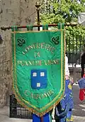 Banner der Confrérie du Plant de Vigne de Caromb