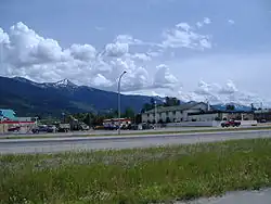 Valemount von Highway&nbsp;5 aus gesehen