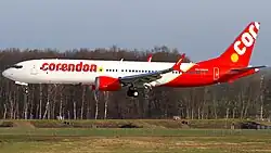 Boeing 737 MAX 9 der Corendon Dutch Airlines