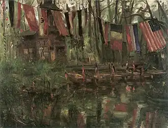 Der Neue See im Berliner Tiergarten (Lovis Corinth)