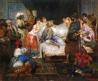 Le harem, scène des Mille et Une nuits, (um 1877), Musée d’art et d’histoire de Narbonne