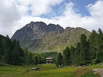 Corn da Mürasciola, aufgenommen von Val da Camp