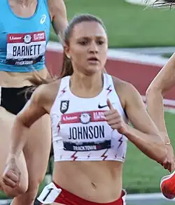 Die sechstplatzierte Sinclaire&nbsp;Johnson