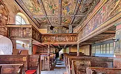 Innenansicht nach Westen (2025)