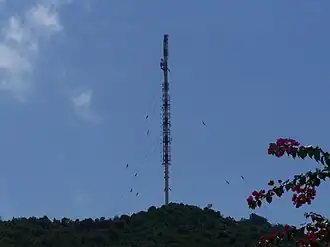 Mast des Senders Coti-Chiavari