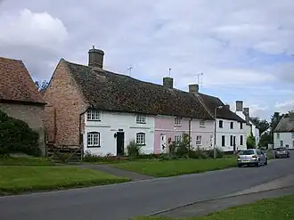 Historische Gebäude am zentralen Platz
