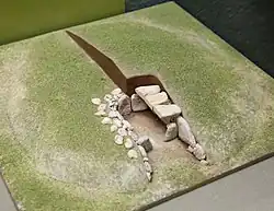 Dolmen von Barbehère – Modell