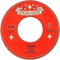 Label zu Morgen (Ivo Robić)