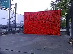 Crack is wack, 1986, beim Harlem River Drive in East Harlem