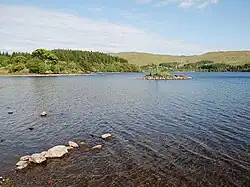 Crannóg im Loch Awe