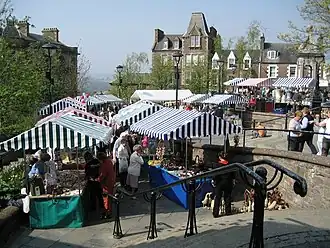 Der Markt in Crieff