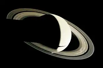 Saturn aus 5,3&nbsp;Mio.&nbsp;km Entfernung
