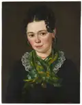 Creszentia Kirner, geb. Knöpfle, Gattin des Künstlers, etwa 1820