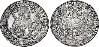 Kurfürst Christian I., Reichstaler 1587